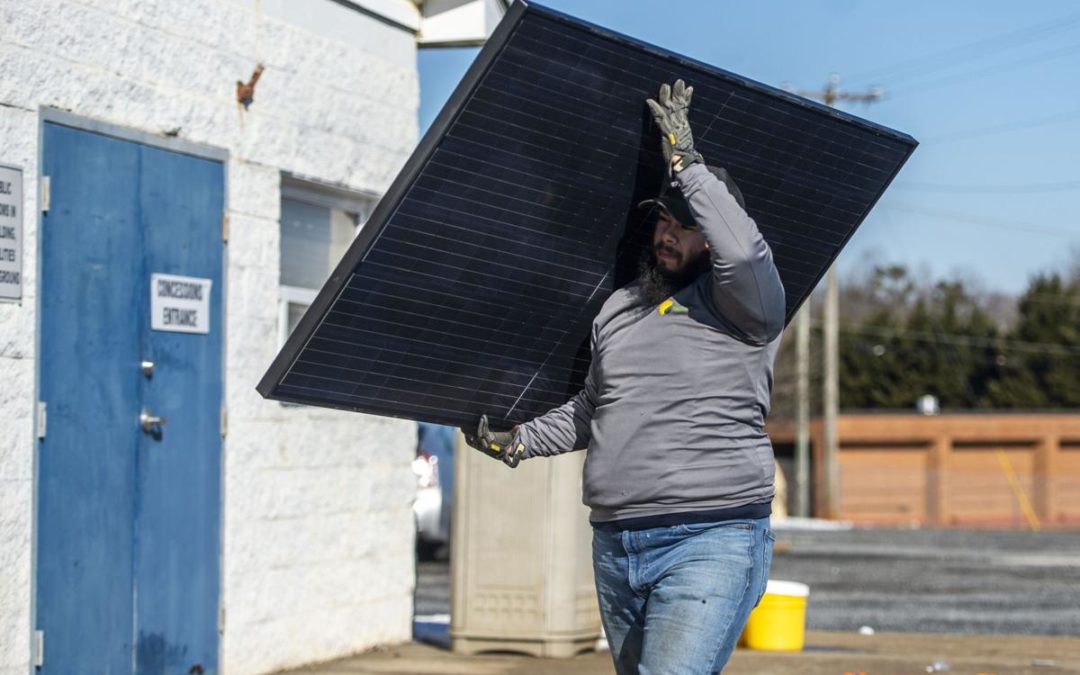 Solar panels donated to Forest Youth Athletic Association