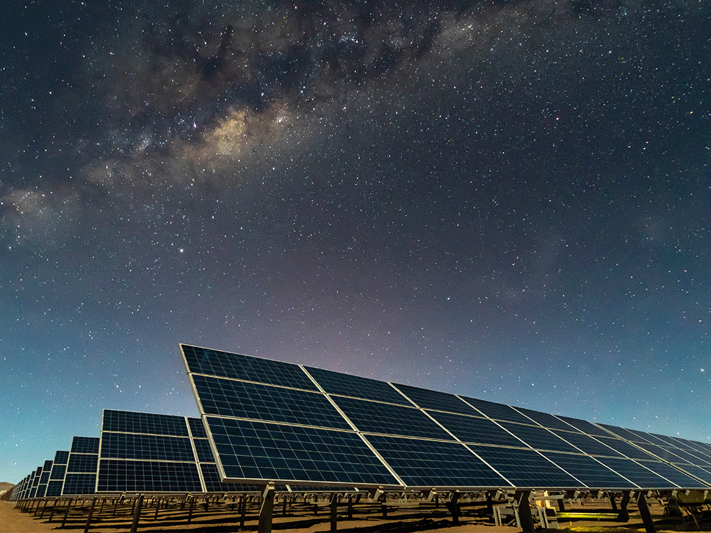 solar at night