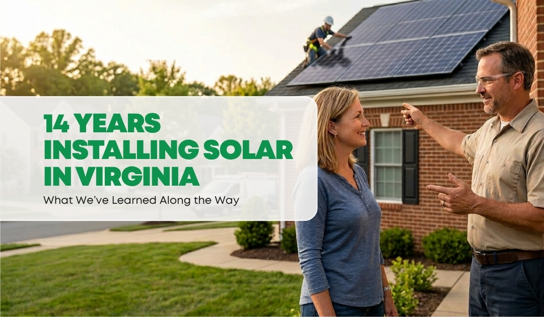14 Years of Solar Installer Virginia Experience | Convert Solar