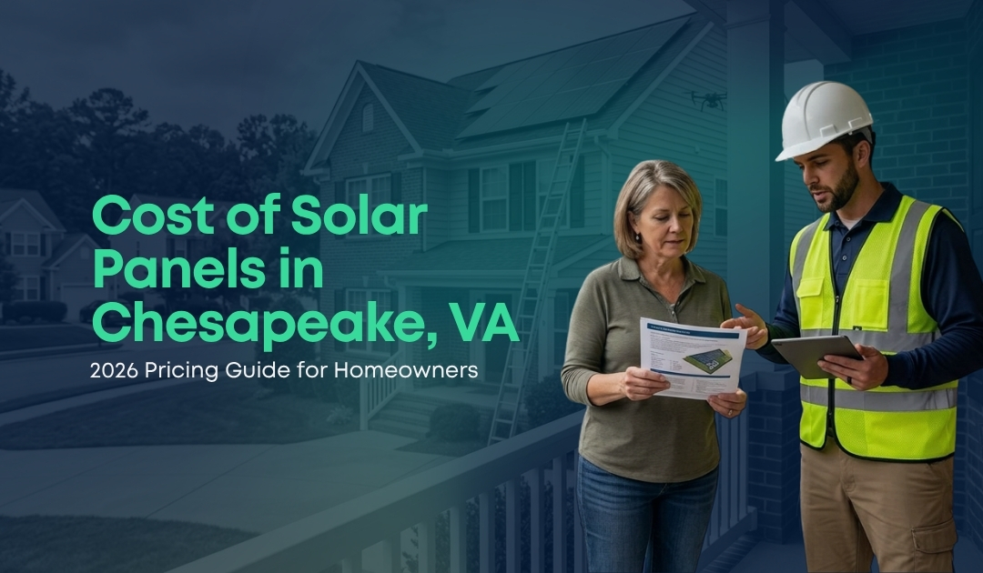 Cost of Solar Panels in Chesapeake, VA: 2026 Pricing Guide for Homeowners | Convert Solar