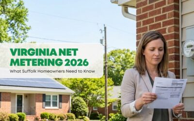 Virginia Net Metering 2026: What Suffolk Homeowners Need to Know