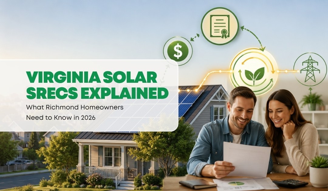 Virginia Solar SRECs Explained: What Richmond Homeowners Need to Know in 2026 | Convert Solar