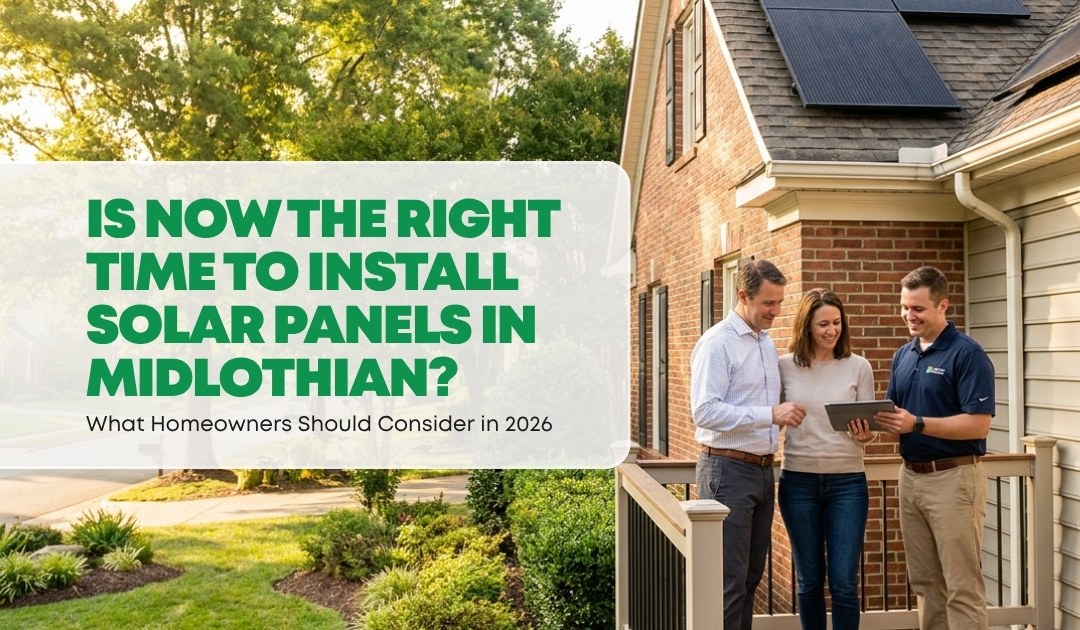 Is Now the Right Time to Install Solar Panels in Midlothian? | Convert Solar