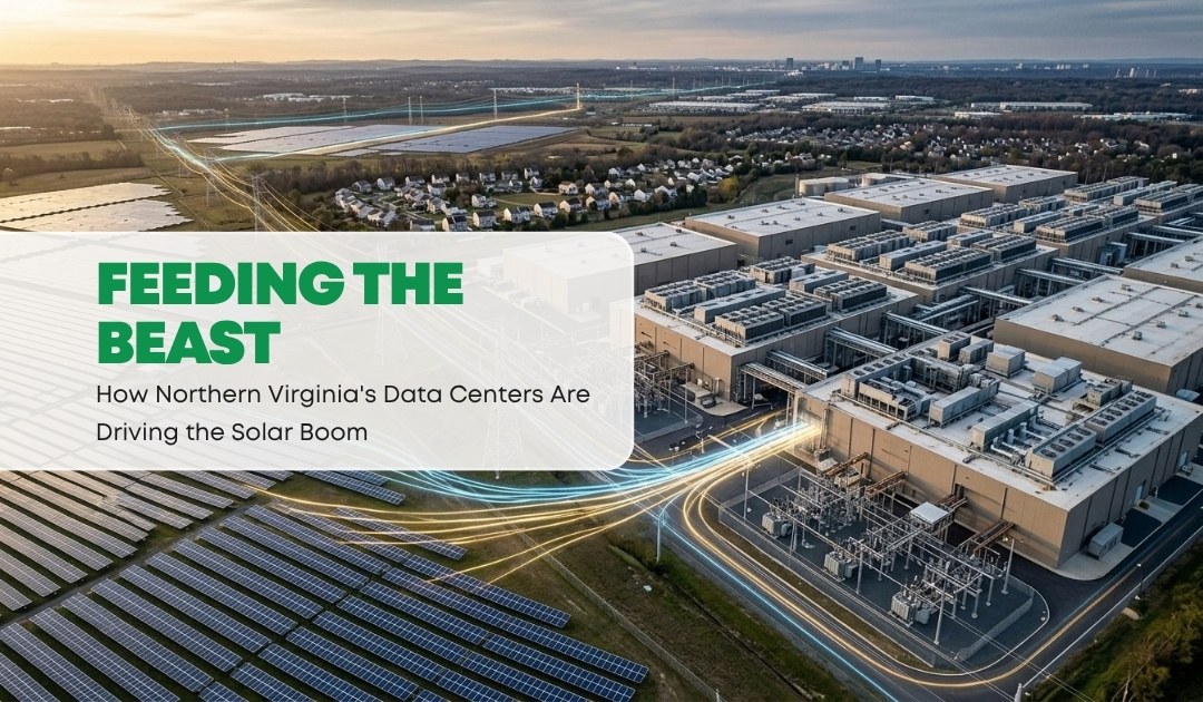 Data Center Power Demand Solar Virginia Feeding the Beast, How Northern Virginia's Data Centers Are Driving the Solar Boom | Convert Solar
