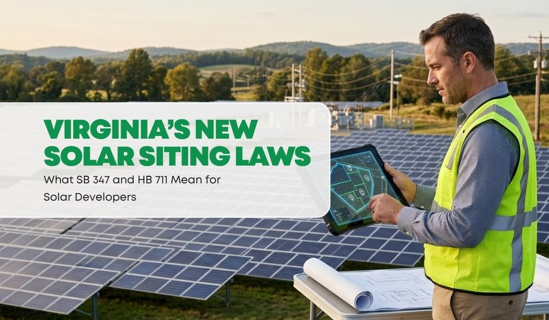 Navigating Virginia's New Solar Siting Laws What SB 347 and HB 711 Mean for Developers - Convert Solar