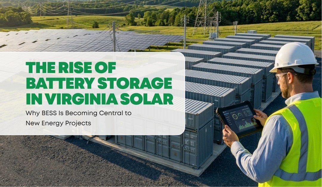 Battery Storage (BESS) in Virginia Solar: Why It's Booming