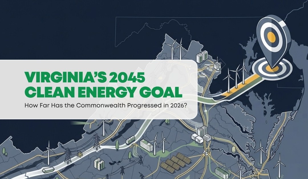 Virginia Clean Economy Act Progress 2045: Is Virginia on Track for 100% Clean Energy?